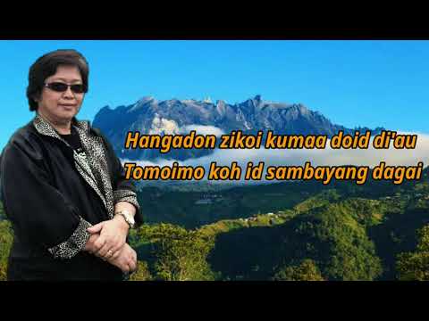 KAHANGADAN DAGAI - Angela Victor Ludtuk (Video Lyrics)