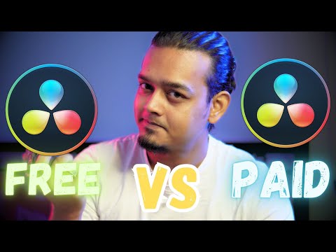DAVINCI RESOLVE - "FREE VS PAID"