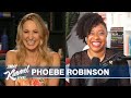 Guest Host Nikki Glaser Interviews Phoebe Robinson – Friendship with Michelle Obama & Giving Advice