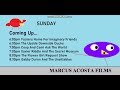 My Fanmade PBS Kids Schedule Bumper Sunday