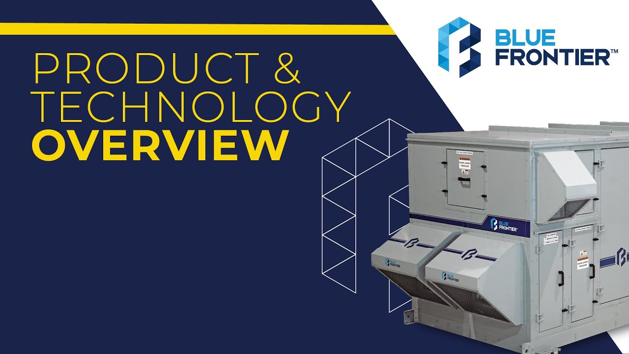 Blue Frontier Product and Technology Overview - How it Works