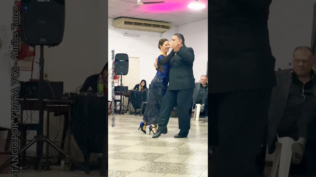 Video thumbnail for Reel 1 La Bicoca (D'Arienzo) Sandra Messina y Ricardo Calvo Abriles Tango 12abr25