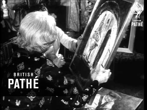 Young French Artist Ruffini On Show (1964)