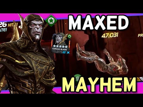New Mastery = God Tier Maxed Corvus Smashing Content! | Marvel Contest of Champions