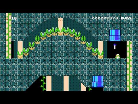 TLOZ Dungeon-1 Forest Temple by Zombified - Super Mario Maker 2 - No Commentary 1ca