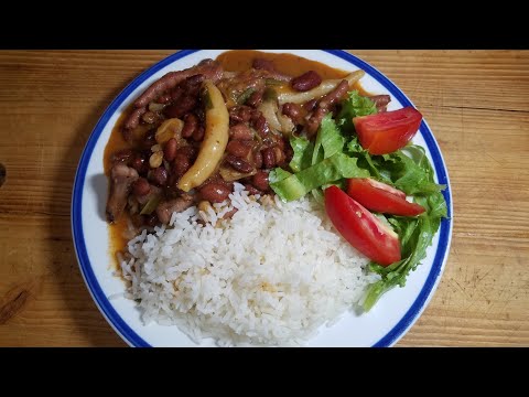 Chicken Foot Stew Peas | Jamaican Chicken Foot Stew Peas | Stew Peas Recipe