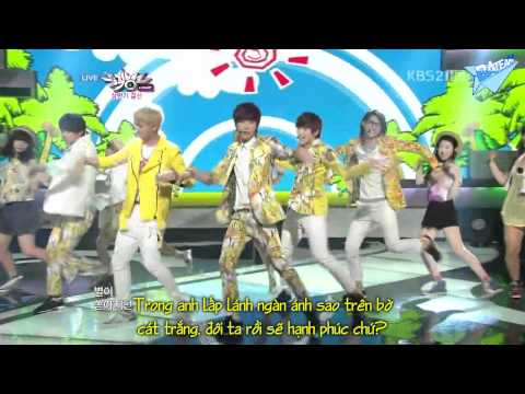 [Vietsub] 120629 Summer Story + Twist King (w APink) - B1A4 MB Cut