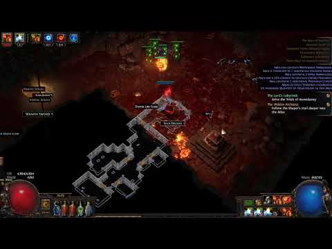 Atziri EleHit Reverse Knockback Totems