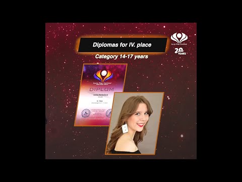 Lenka Berkešová 15r.- Euro Pop Contest Berlín 2021