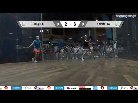 Tola Otrząsek -Magda Kamińska BETARD Indywidualne Mistrzostwa Polski w Squasha 2023