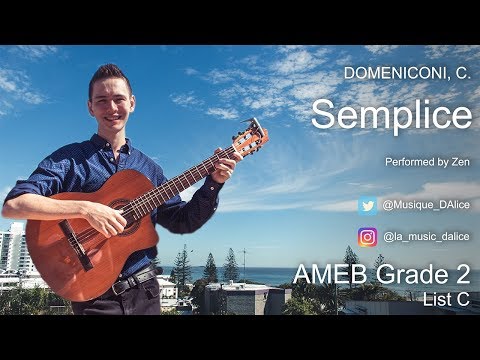 DOMENICONI, C. Semplice - Grade 2 List C