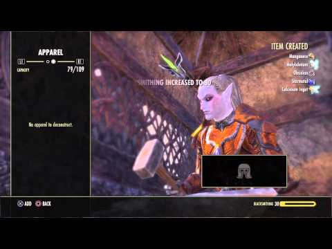 ESO: Crafting power-levelling guide (Ebonheart Pact)