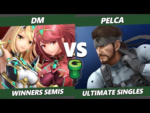 Game Underground Winners Semis - DM (Pyra Mythra) Vs. Pelca (Snake) SSBU Ultimate Tournament