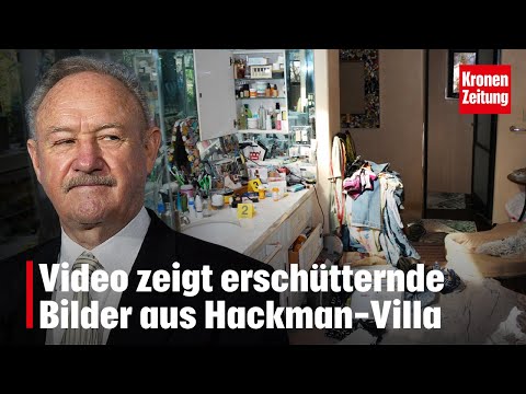 Video zeigt erschütternde Bilder aus Hackman-Villa | krone.tv NEWS