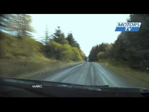 Hot moment for Solberg Great-Britain Day 1 WRC 2012