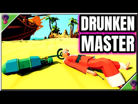 Drunken Master🍶 vs Every Unit(+Pirate & Spooky Units!) part 1/2 -TABS Original MODS Spooky Update🎃