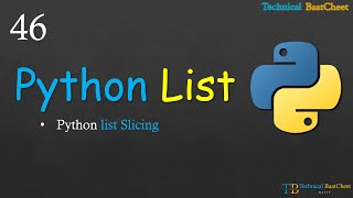Download the video "46 Python List Slicing | Technical BaatCheet | By Rajiv Sir"