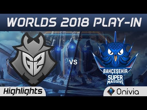 G2 vs SUP Highlights Worlds 2018 Play In G2 Esports vs SuperMassive Esports by Onivia