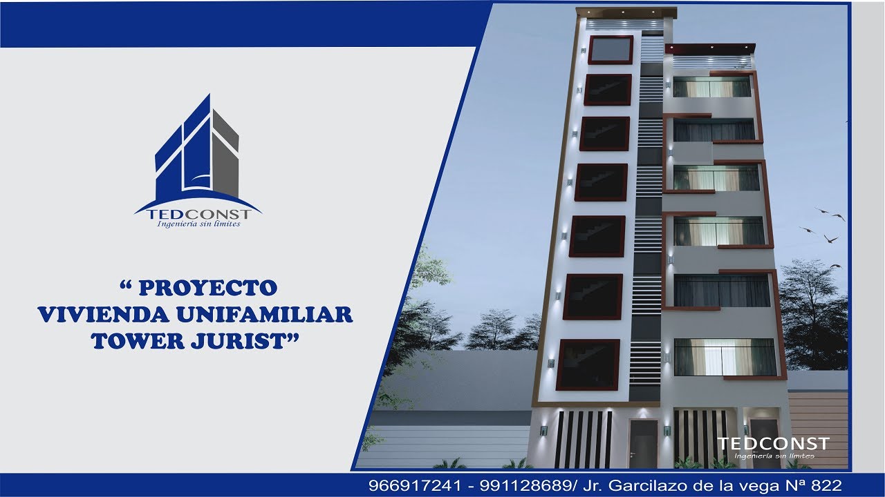 VIVIENDA FAMILIAR 7 PISOS - TOWER JURIST!!!