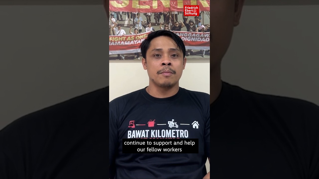 Geoffrey Labudahon: Delivery riders in the Philippines need job security