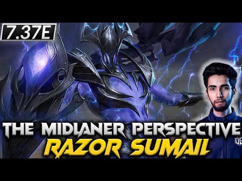 Crazy Play Sumail Razor Nigma Galaxy vs Kiyotaka Invoker Gaozu The Midlaner ESL One Bangkok Dota 2