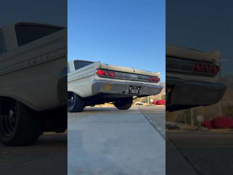 64 Mercury with RACE BULLET Mufflers!
