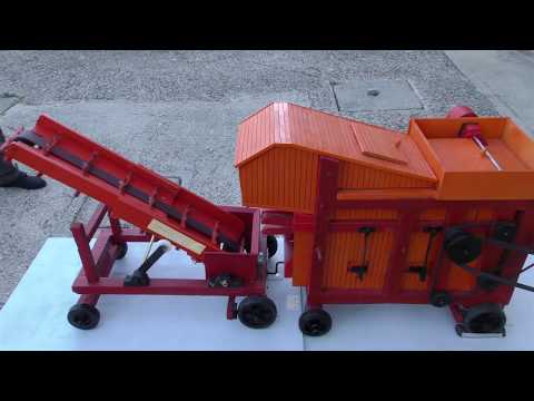 La mia trebbia in miniatura