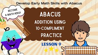 Download the video "Abacus tutorial for beginners and kids: Lesson 9 Practice Addition with 10-Complement"
