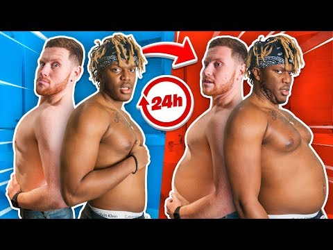 SIDEMEN MOST WEIGHT GAINED IN 24 HOURS CHALLENGE