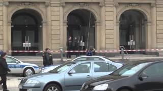 Alarm für Cobra 11 Drehort an der Stadthalle in Wuppertal