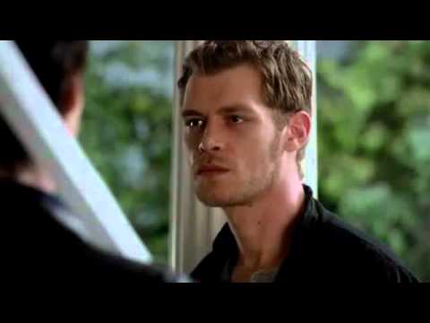 Vampire Diaries - Klaus Tries To Get Inside Elena's House (3X21)