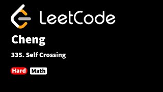 YouTube video 'LeetCode 335. Self Crossing'