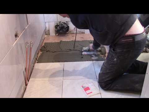 How to do Tiling on Wooden Floor 18mm Plywood Board