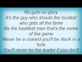 Slapshot - No Guts No Glory Lyrics