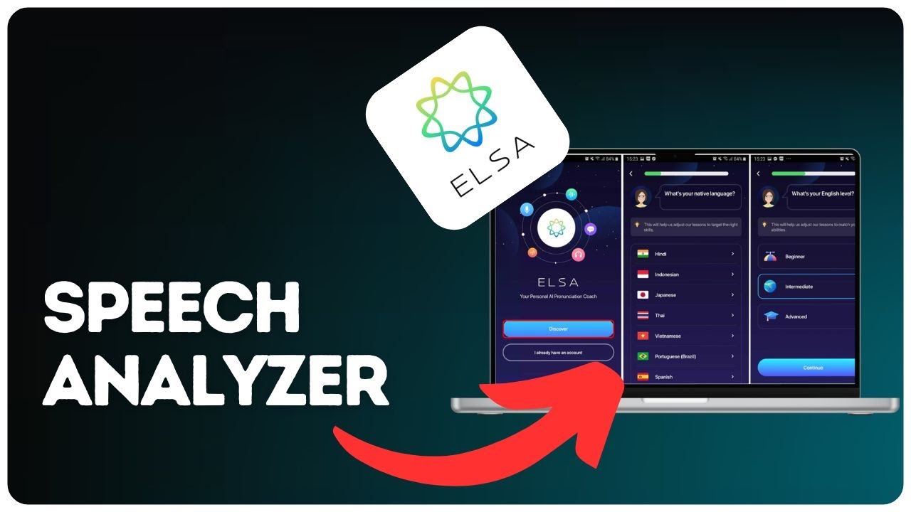 How to view speech analyzer tool on ELSA Speak?