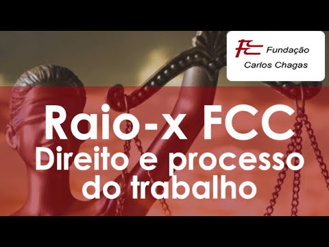 Questões FCC (2019 - 2021) - Direito e Processo Trabalho - 01 a 03