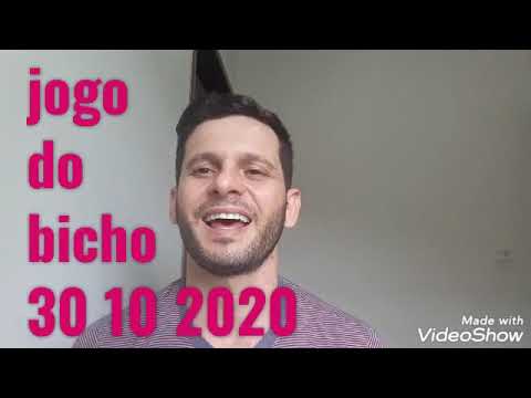 Palpite jogo do bicho 30 10 2020