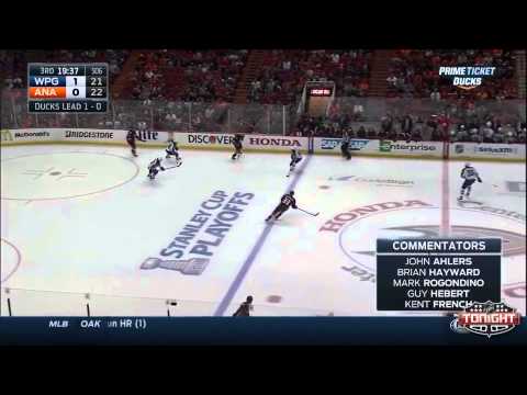 NHL: Winnipeg Jets at Anaheim Ducks - Playoff összefoglaló 2015. 04. 18.