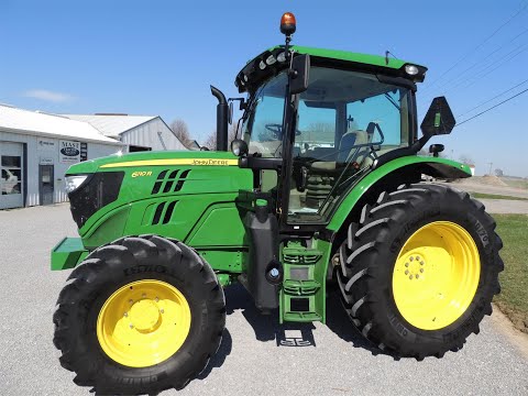 2017 John Deere 6110R Tractor w/ Cab! Excellent Condition! For Sale by Mast Tractor Sales