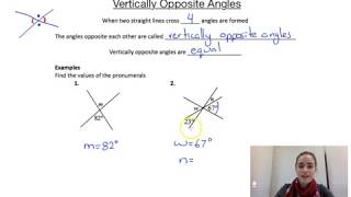 Vertically Opposite Angles