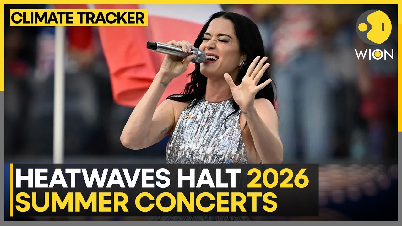Katy Perry Cancels Show Due to Heat | WION Climate Tracker