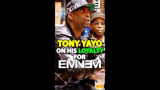 TONY YAYO Explains His LOYALTY For EMINEM💯