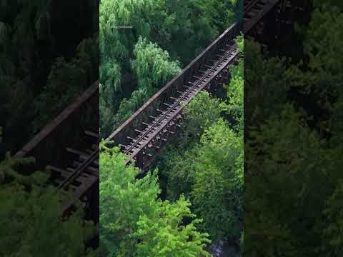 Puente del ferrocarril 🚂 #parati #willys #overland4x4 #travel #camping #villamantero #rodanteros