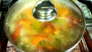 preview picture of video 'Indian Base Gravy-Indian Restaurant Cooking- Viceroy Abbots langley part 2'