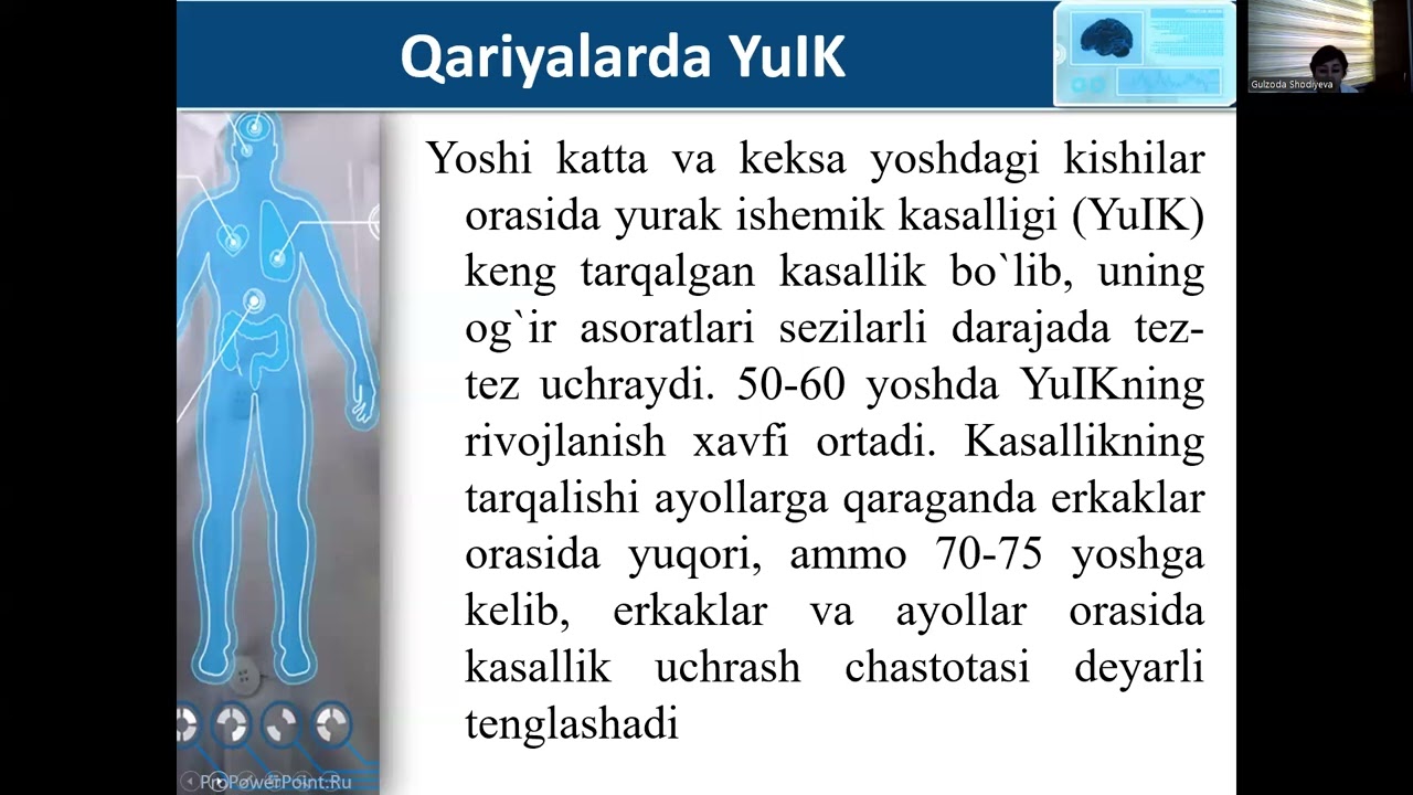 Geriatriya. Yosh normasi muammolari