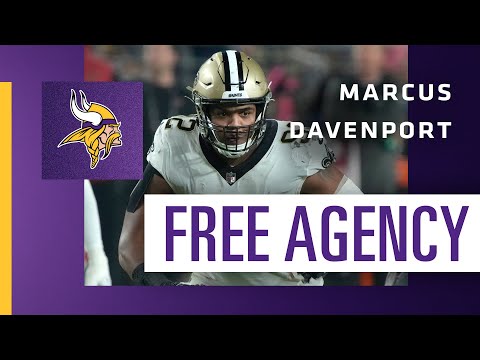 Marcus Davenport Highlights | Minnesota Vikings