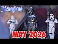Disneyland Park May 2026 Walkthrough HUGE Updates To Star Wars Land Roger Rabbit 4K