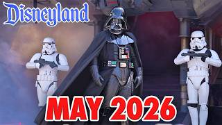 Disneyland Park - May 2026 Walkthrough: HUGE Updates to Star Wars Land &amp; Roger Rabbit [4K]