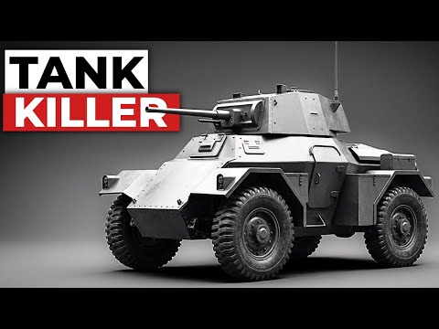 The 'Strange' British Armoured Car That Hunted German Tanks Instead Of Running From Them