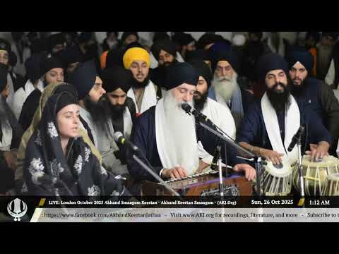 026 Bhai Harpreet Singh Jee Toronto at Raensabayee Keertan London October 2025 Smaagam